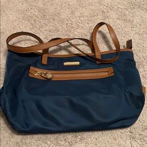 Michael kors purse navy blue